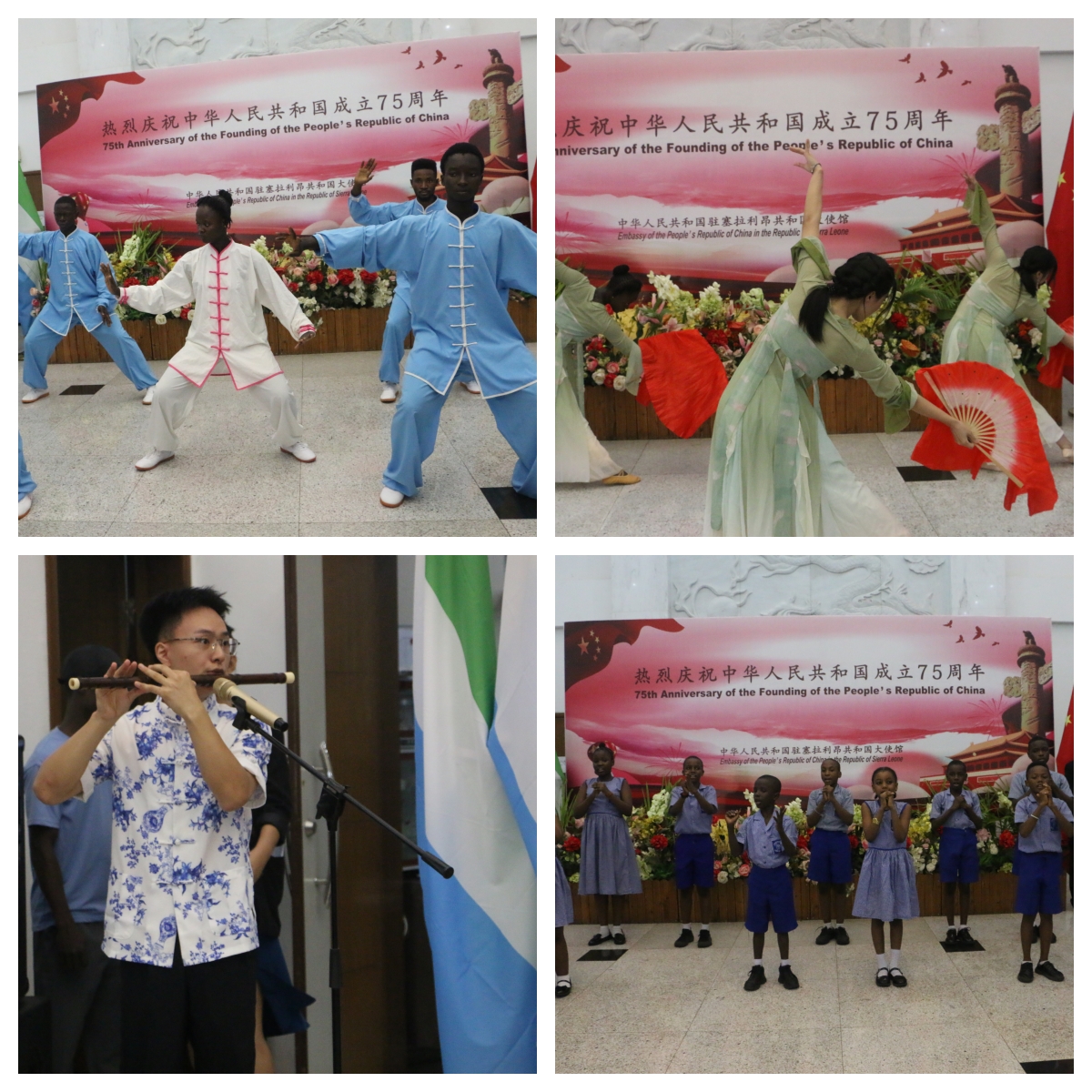 驻塞拉利昂大使王擎拜会塞总统比奥