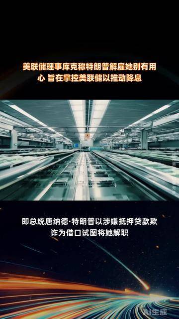 美政府请求最高法院允许总统解雇美联储理事库克