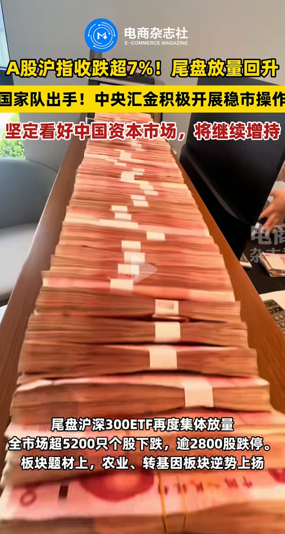 深夜！美股下挫，中国资产上涨！