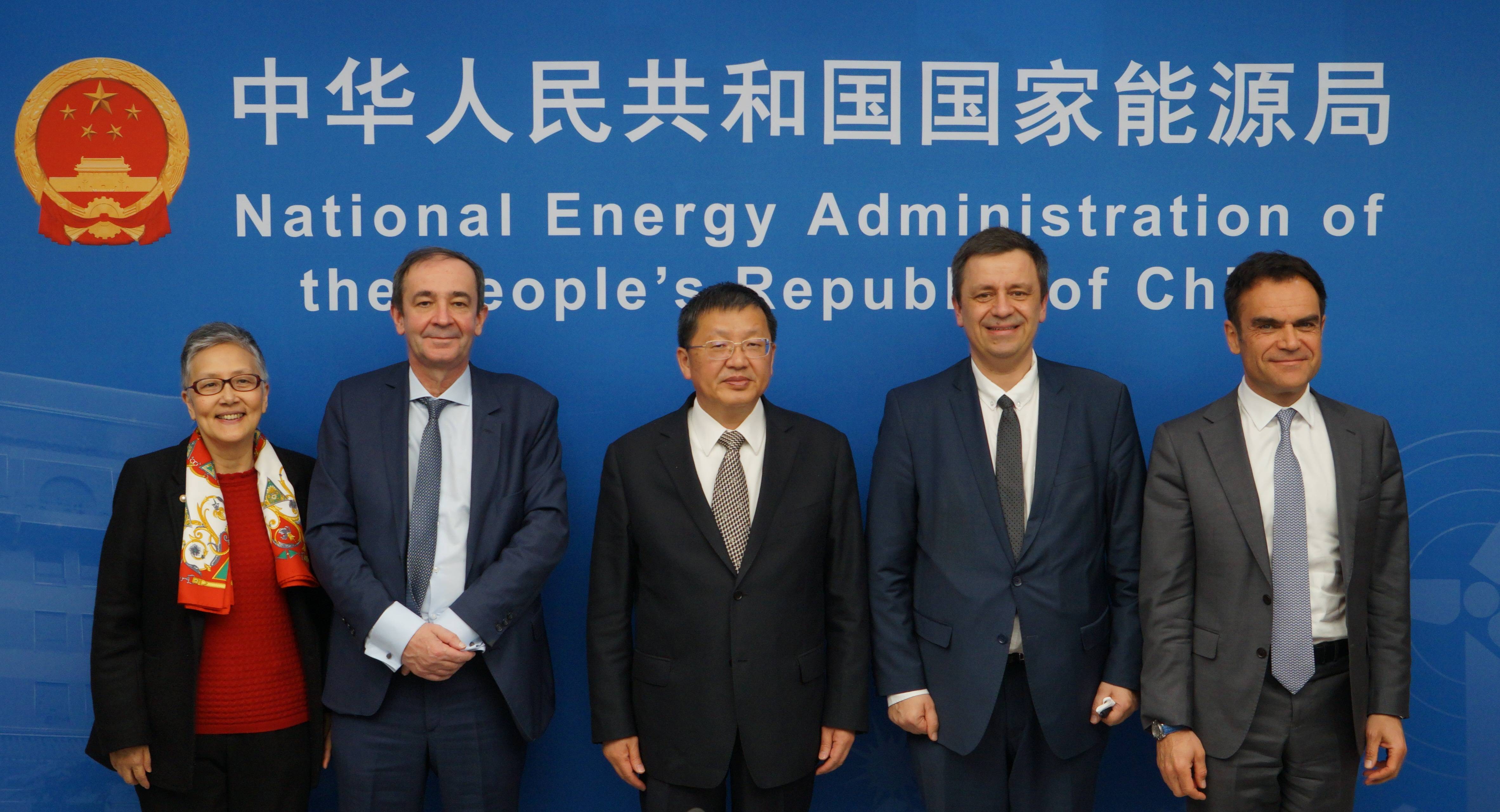 国家能源局负责人会见沙特阿美高级副总裁