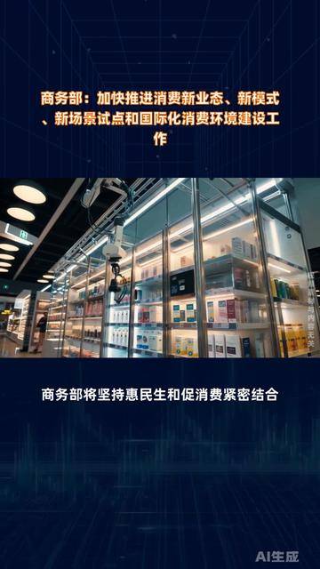 商务部财务司负责人:下一步将推动相关举措落地生效,更大力度支持惠民生和提振消费
