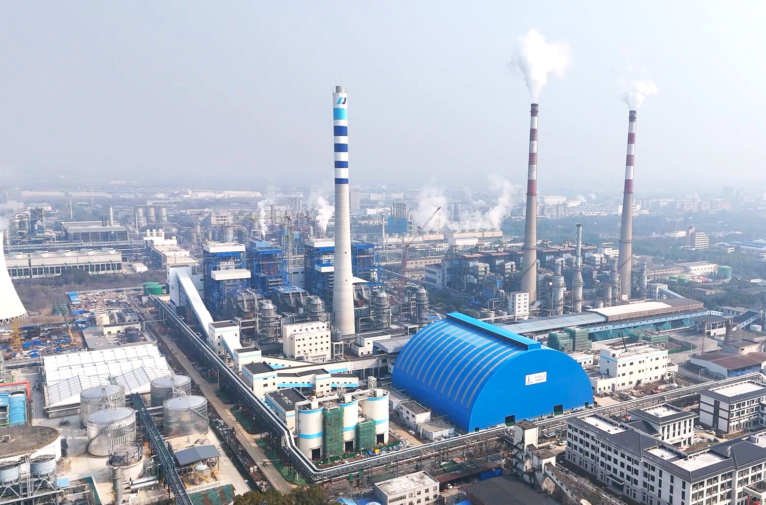 伟明环保下属龙港移动蒸汽供汽项目正式启动