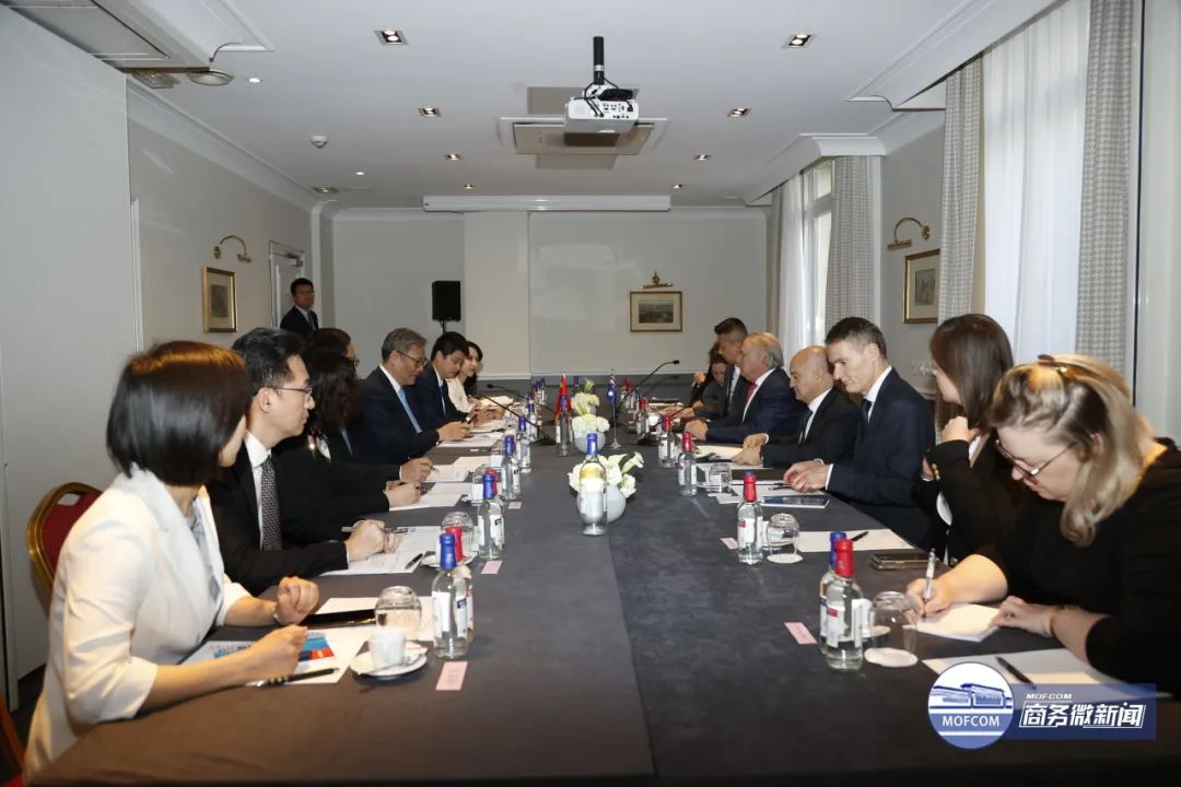 王文涛部长出席世贸组织第14届“中国项目”圆桌会开幕式并致辞