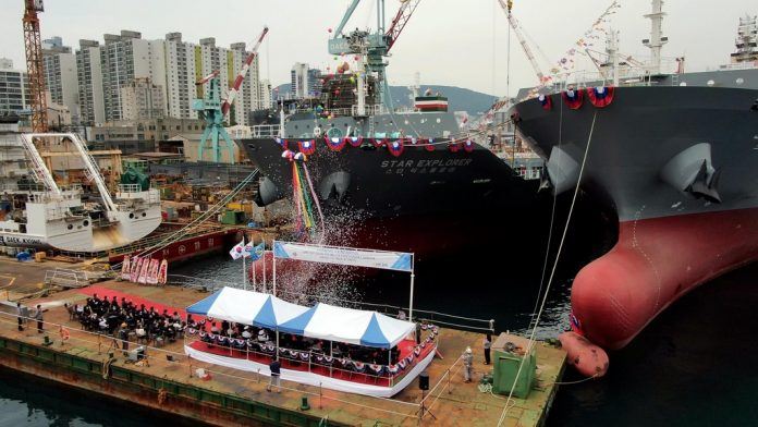 釜山造船业加速向防务产业转型